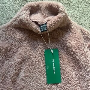 SHEIN Blush Fuzzy Pullover